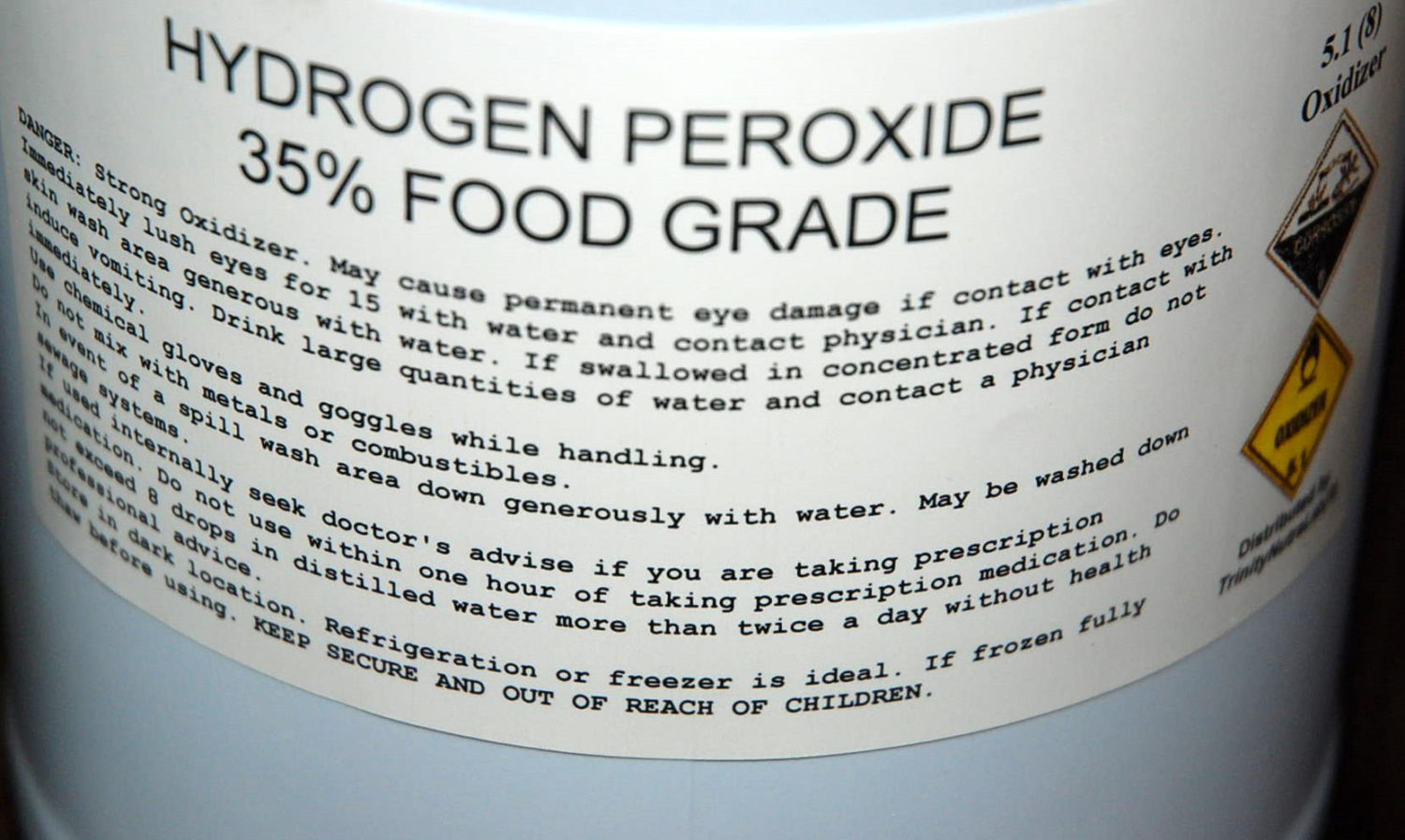 H2O2 35 Food Grade Hydrogen PeroxideBiohack Tool 1 Hyperborean Health