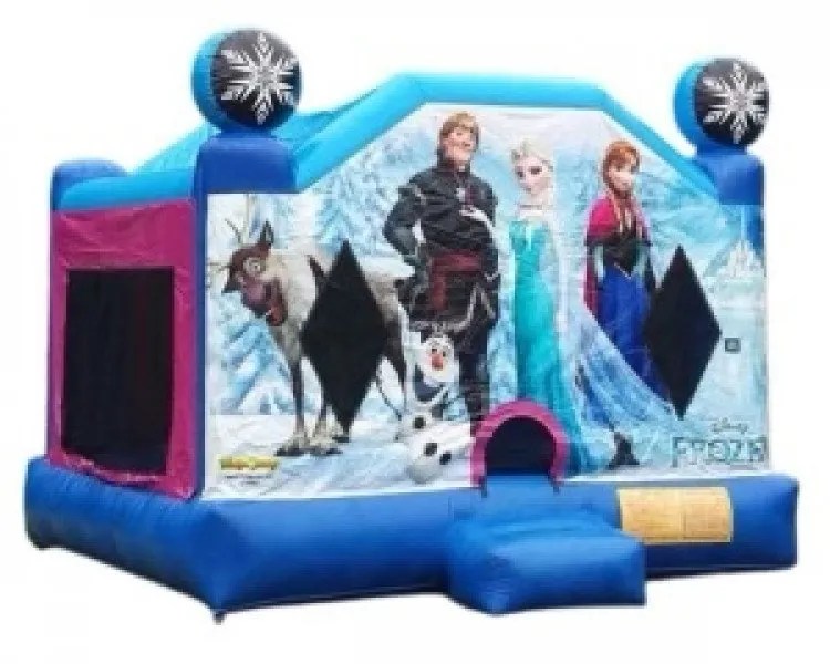 Frozen Bounce House Hyperbounce Inflatables Holiday FL