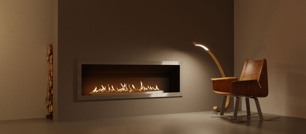 SAFIRE Builtin Gas Fireplace • Hyper Fires Fireplaces Cape Town