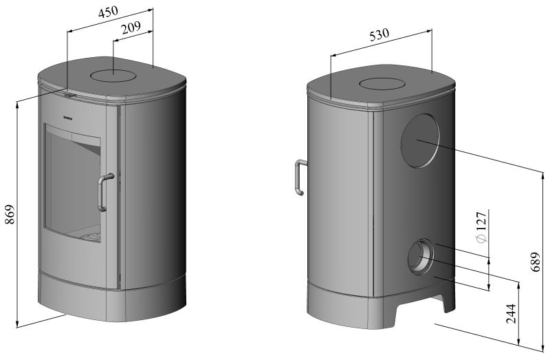 Morso 8140 • Hyper Fires Fireplaces Cape Town