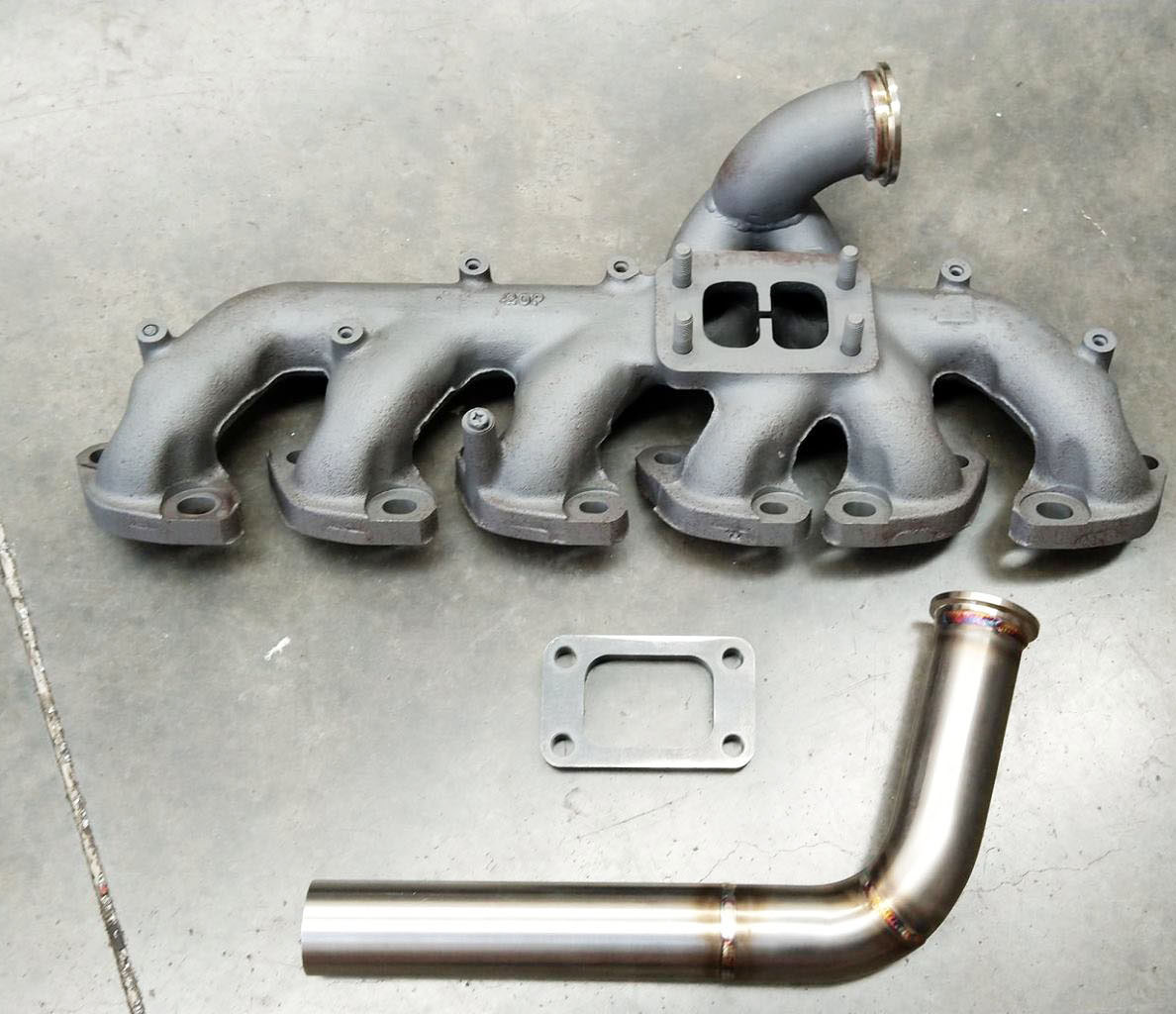 Rb25det externally gated exhaust manifold, Gate and Screamer