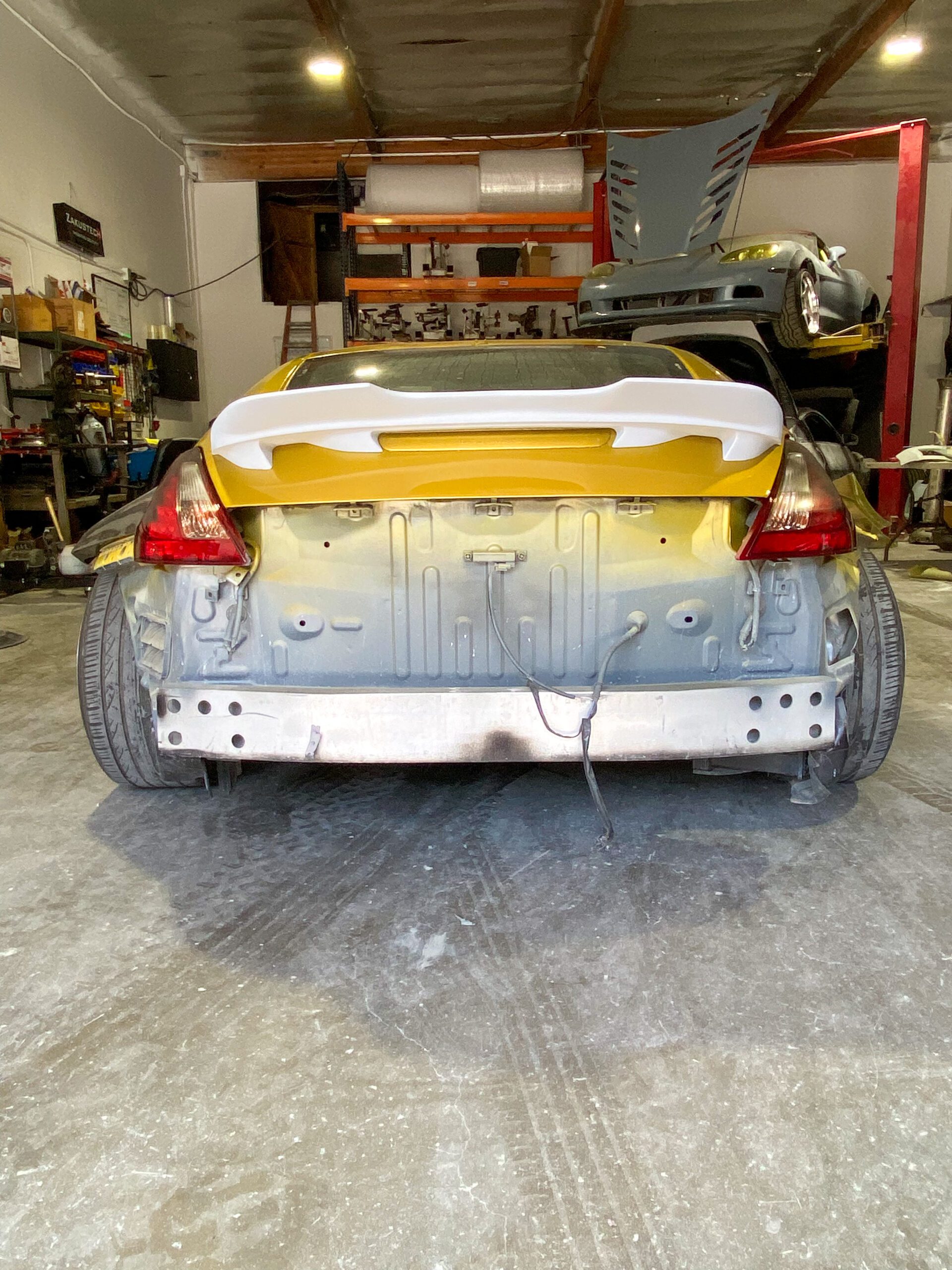 370z Bolt on spoiler Hyper Hive