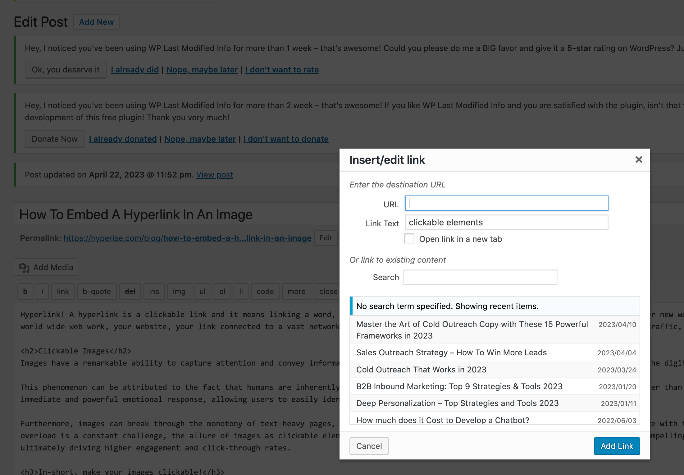 How to Embed a Hyperlink in an Image Follow Steps