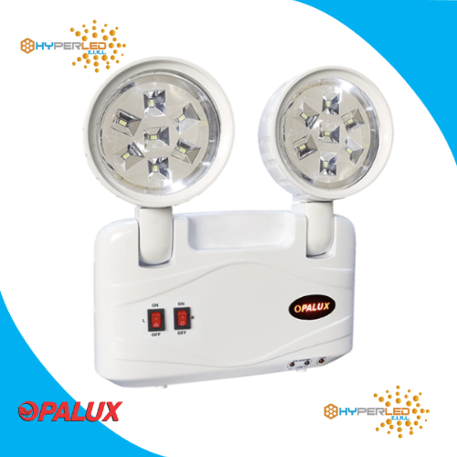 LUZ DE EMERGENCIA 14 LEDS 8 HORAS 9101220 LED SLIM OPALUX