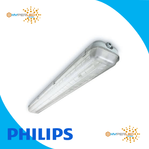 LUMINARIA INDIKO HERMETICO 2X36W FLUORESCENTE G13 220V IP65 L120MM PHILIPS