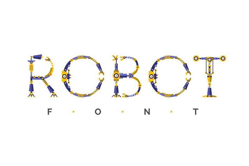60+ Best Free and Premium Robot Fonts 2020 Hyperpix