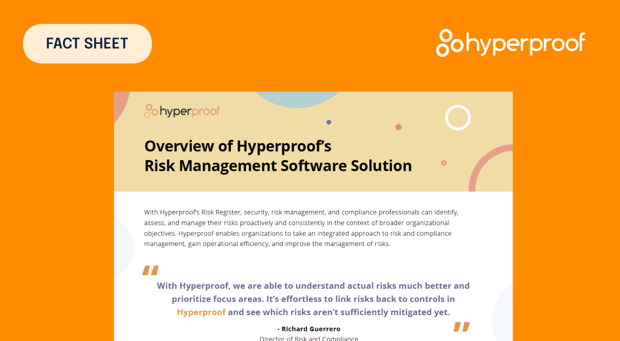 Integrated Risk Management (IRM) Solutions Complete Guide [2022] Hyperproof