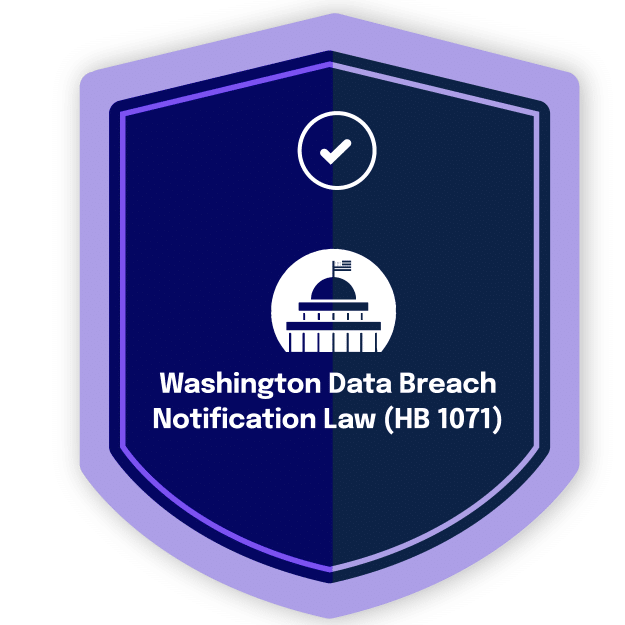 Washington Data Breach Notification Law (HB 1071) Key Requirements