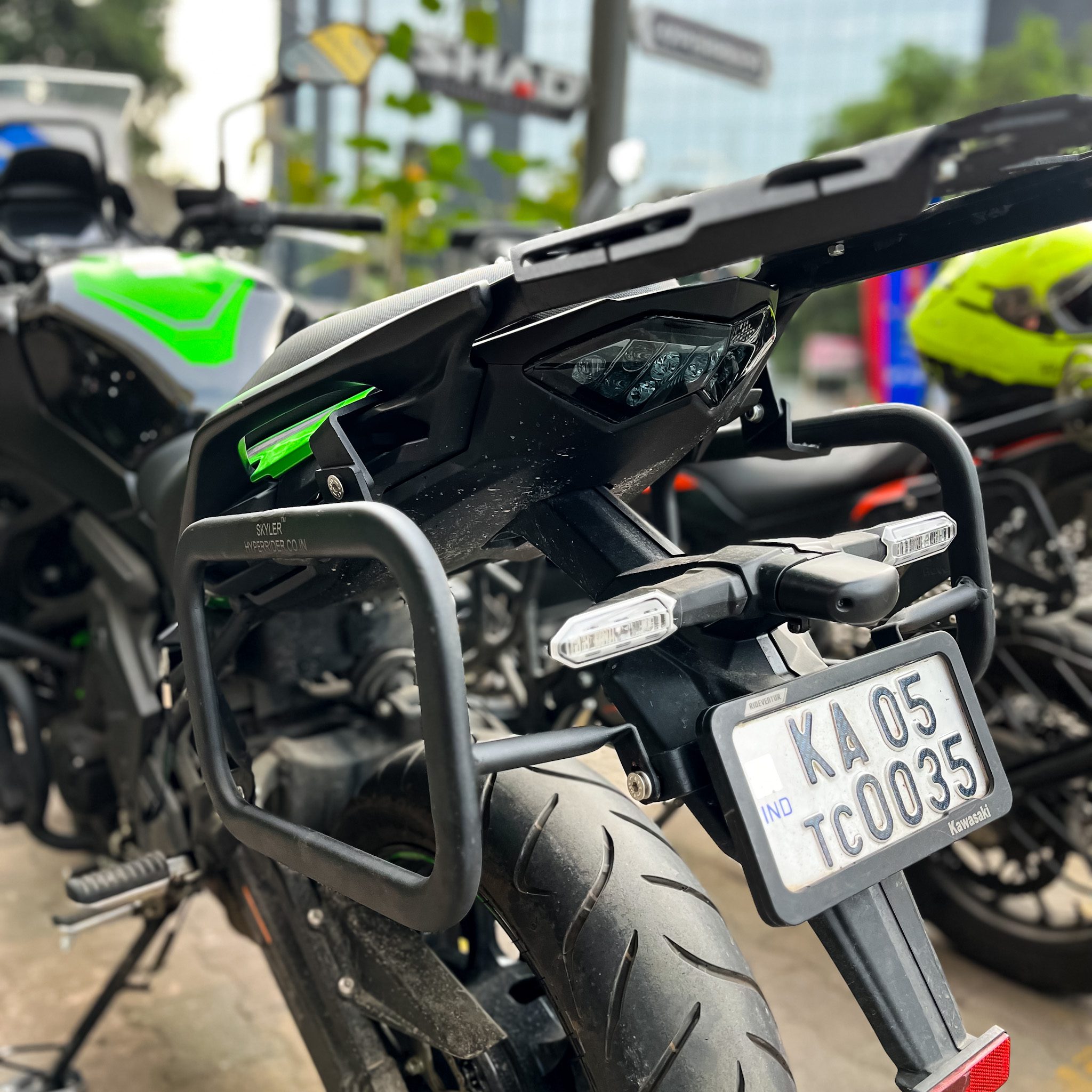 KAWASAKI VERSYS 650 SADDLE STAY Hyperrider