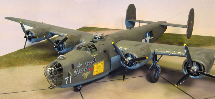 Consolidated B-24D Liberator by James Matthews (Monogram 1/48)