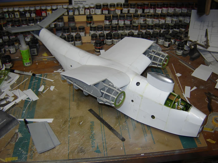 Scratch Built 1/32 scale PBM3D Mariner by Ron Denning