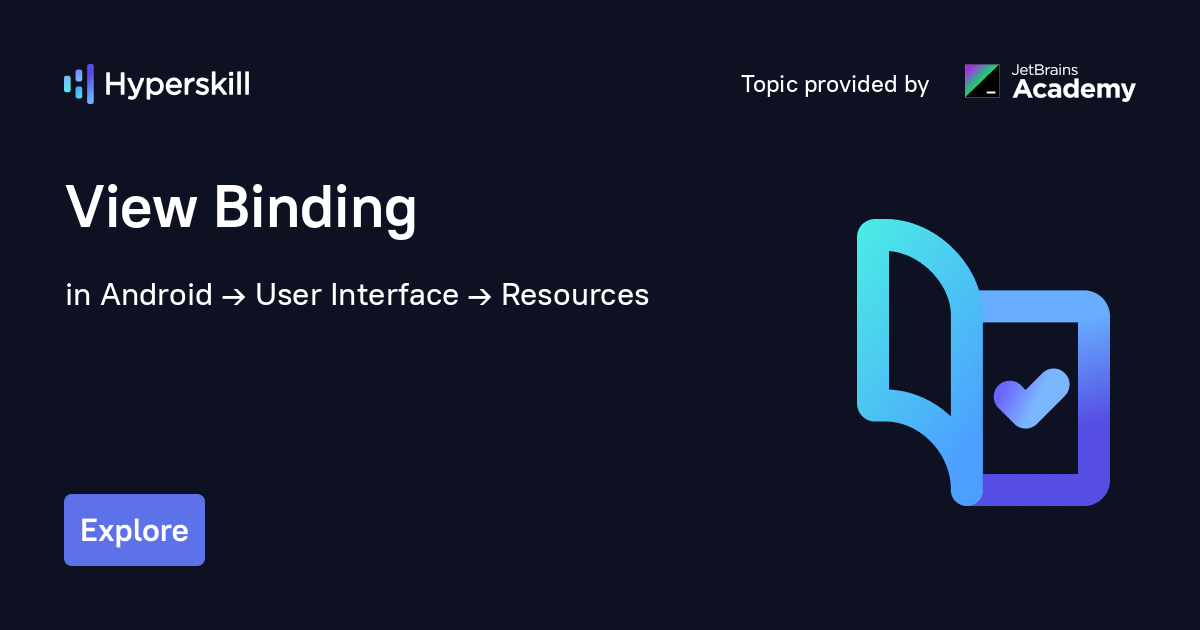 View Binding · Hyperskill
