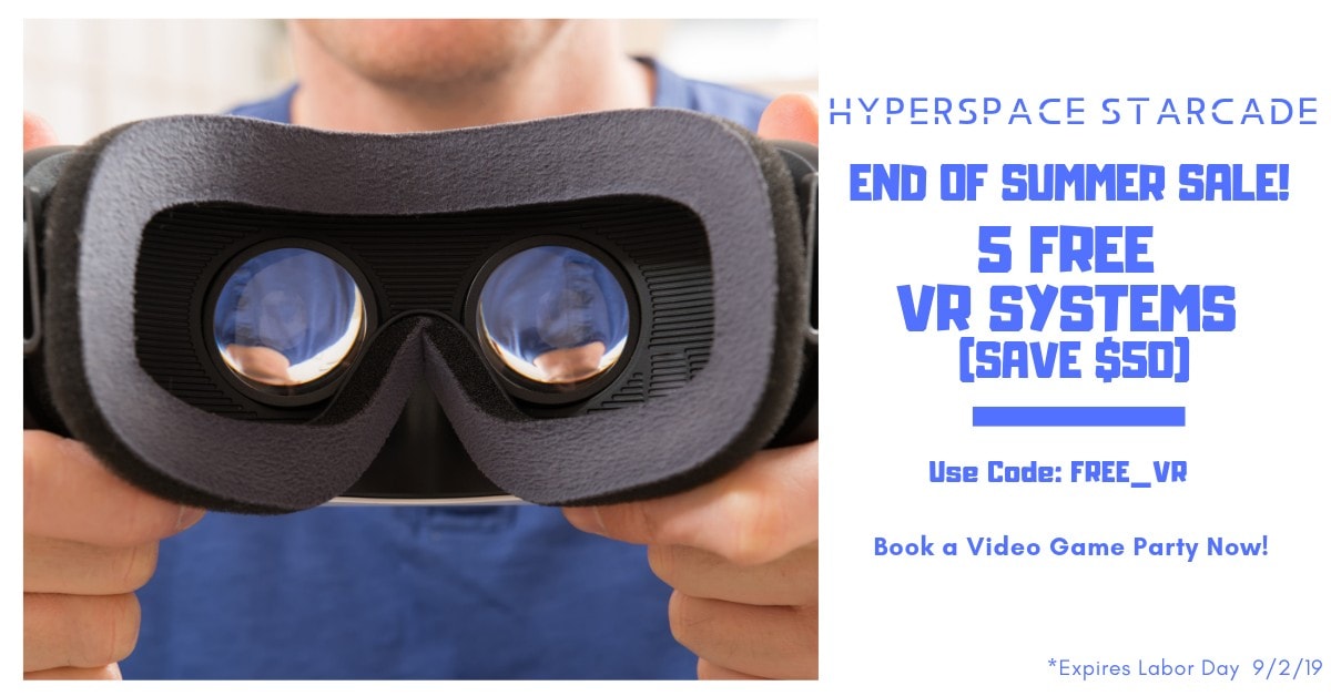 VR Rental HyperSpace Starcade Game Station