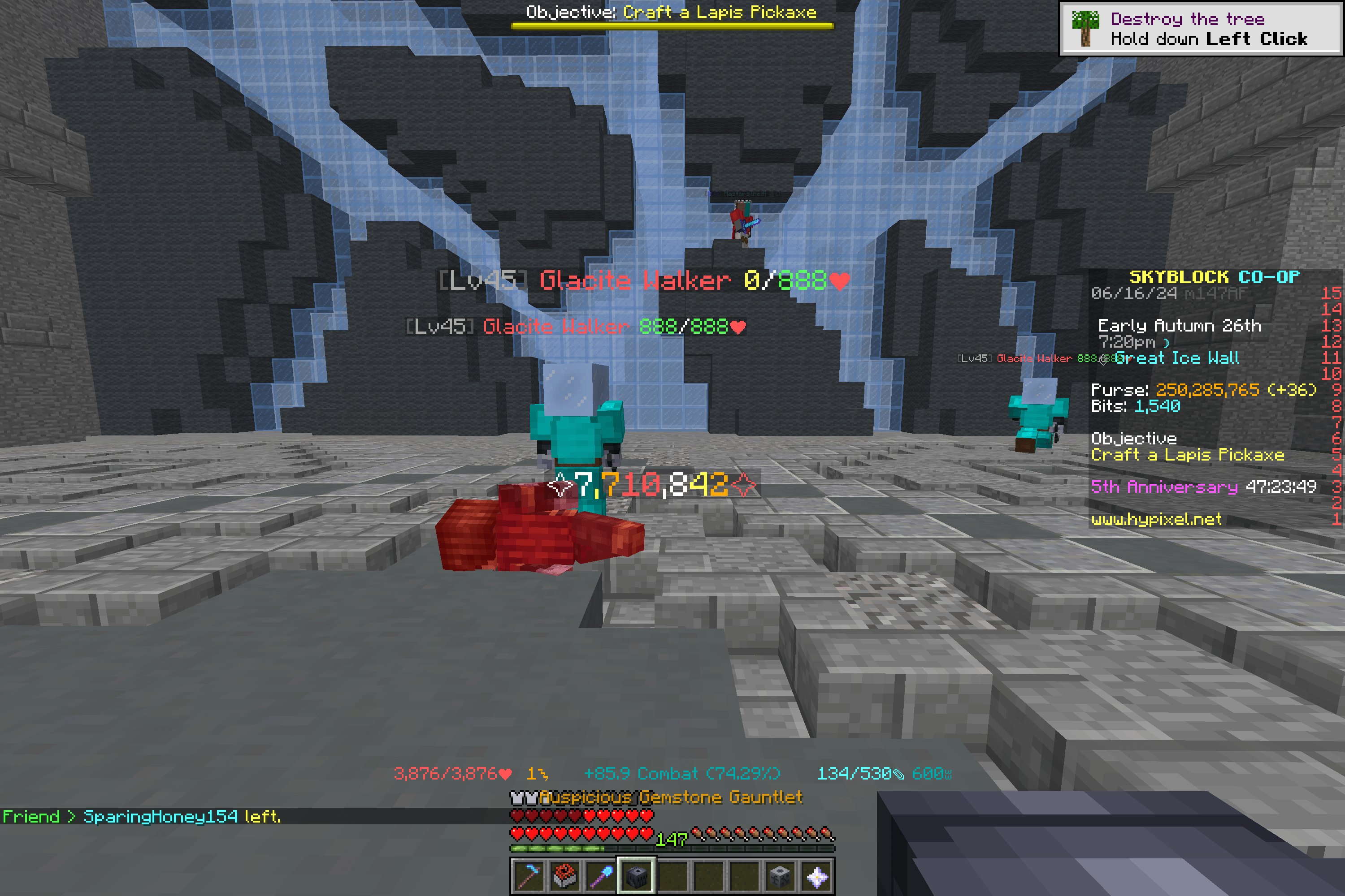What's the best weapon for killing glacite mobs? Hypixel Forums