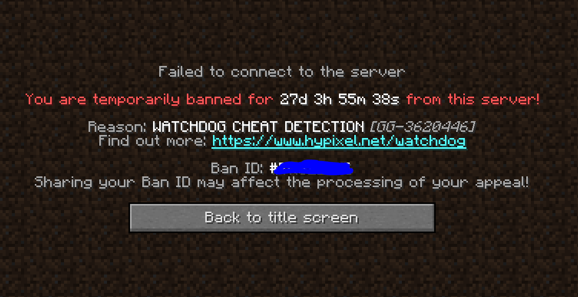 Understanding Hypixel Ban Lengths From Cheating to Chargebacks