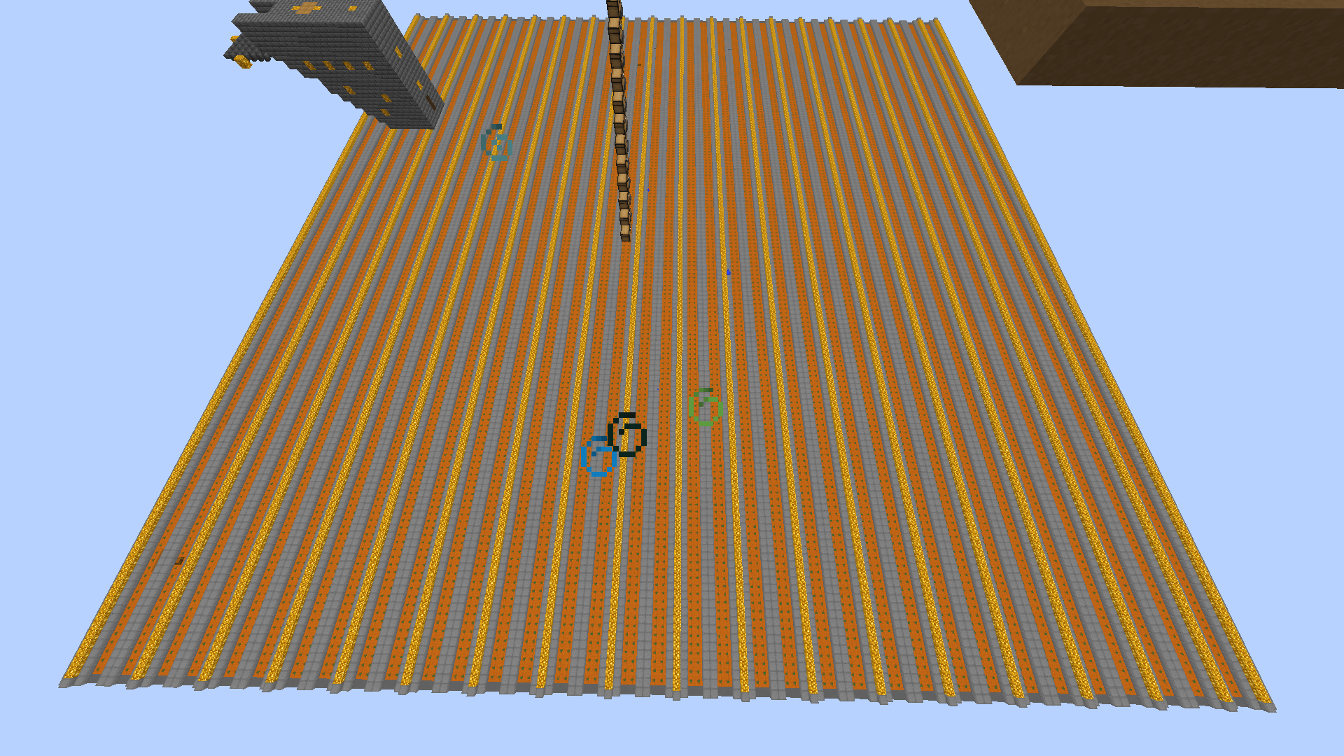 Minecraft Pumpkin Farm Layout