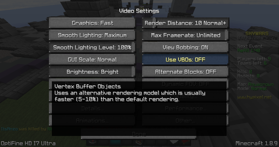 美しい Minecraft Vbos Crash 最高のMinecraft画像