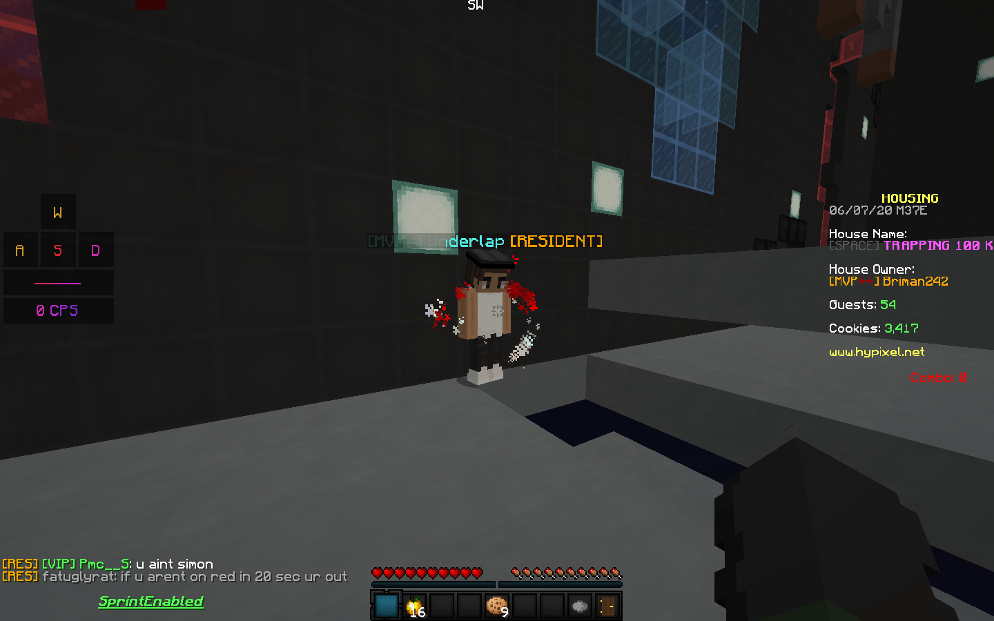 What is this cloak Hypixel Minecraft Server and Maps