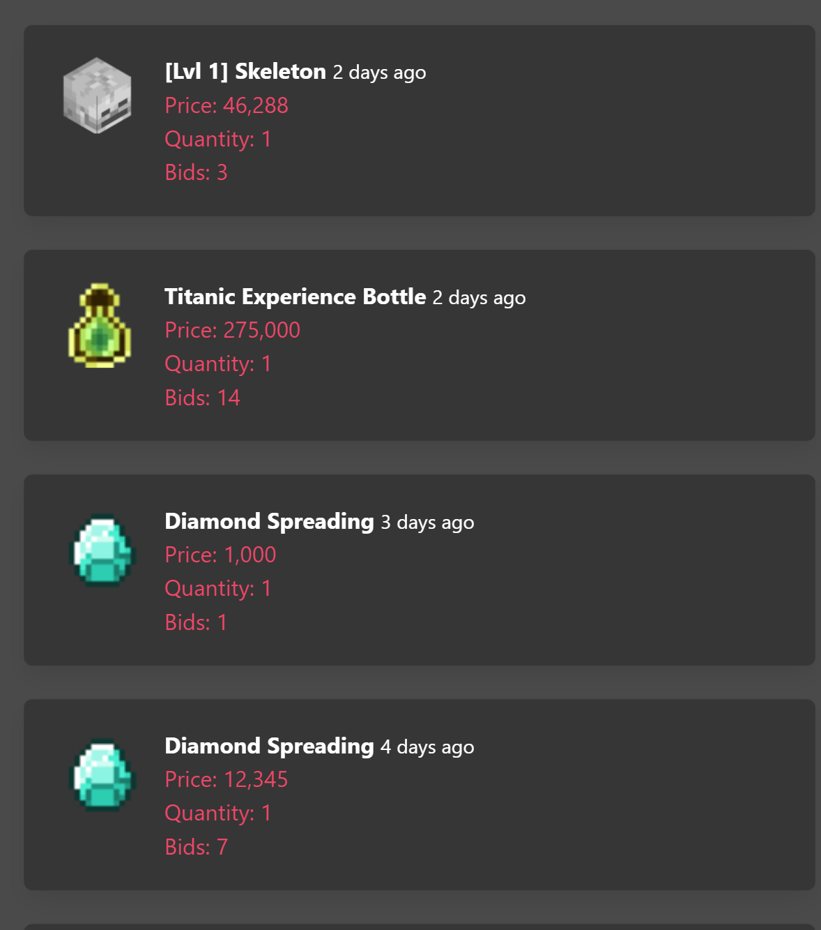 I bought 34 crystal frags for 740k Page 2 Hypixel Forums