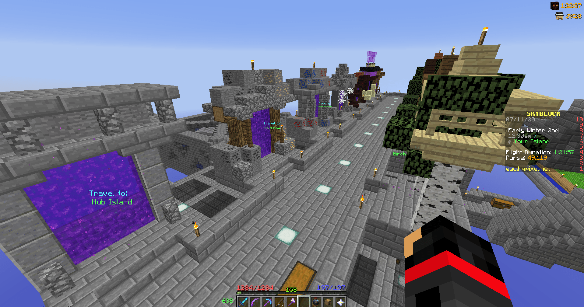 Portal Hub Designs Hypixel Minecraft Server and Maps