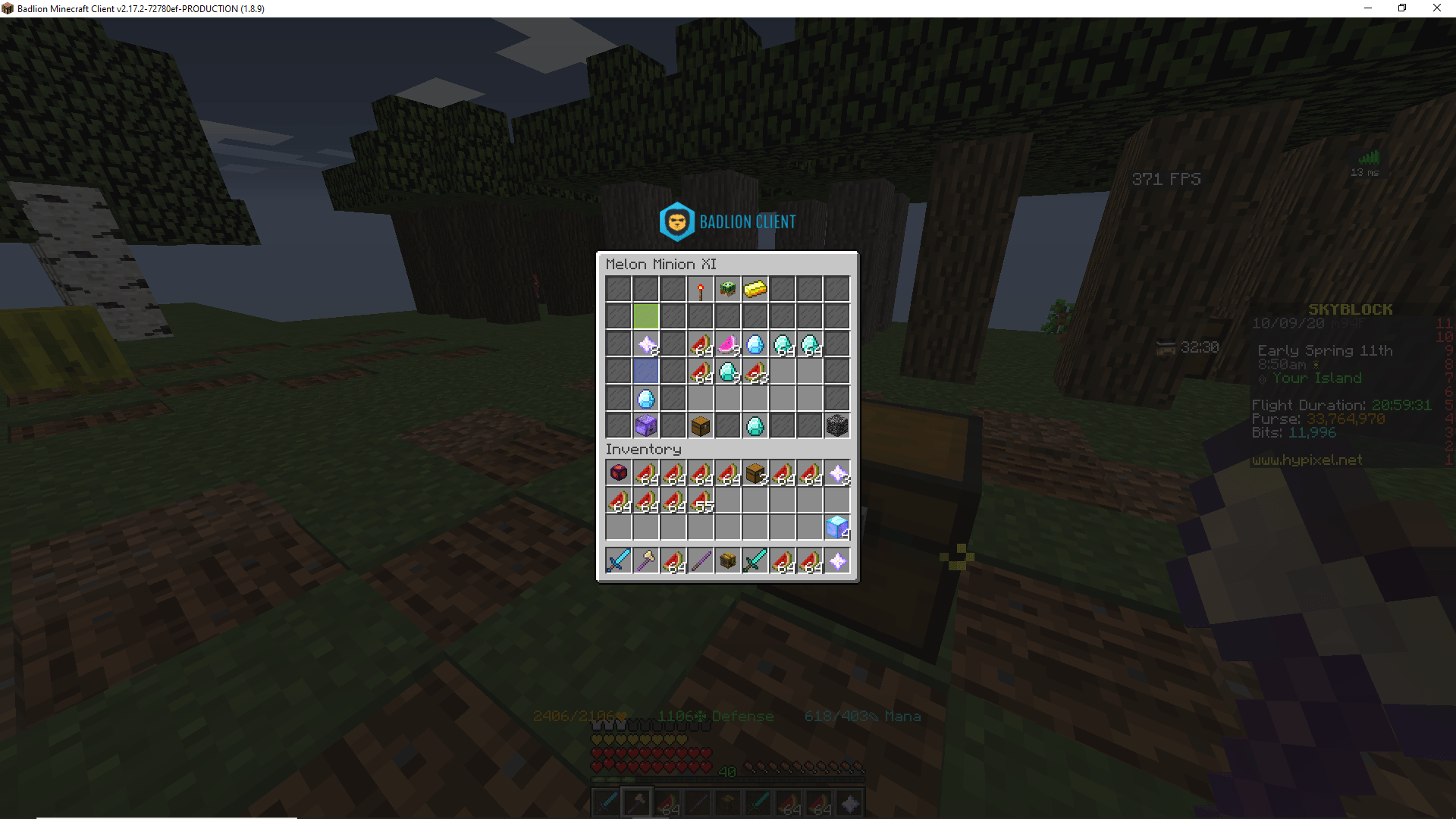 Why do my melon minions bug every other day..? Hypixel Forums