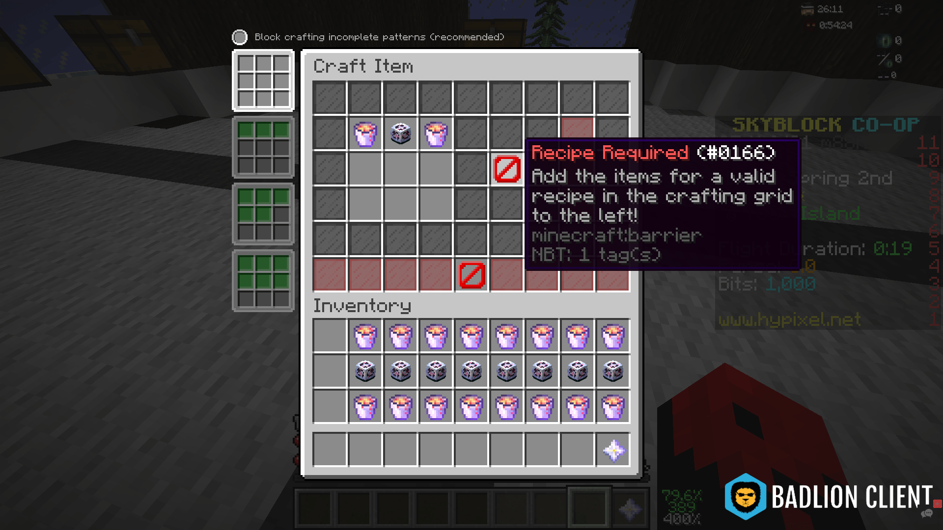 Can't craft magma bucket. Hypixel Forums