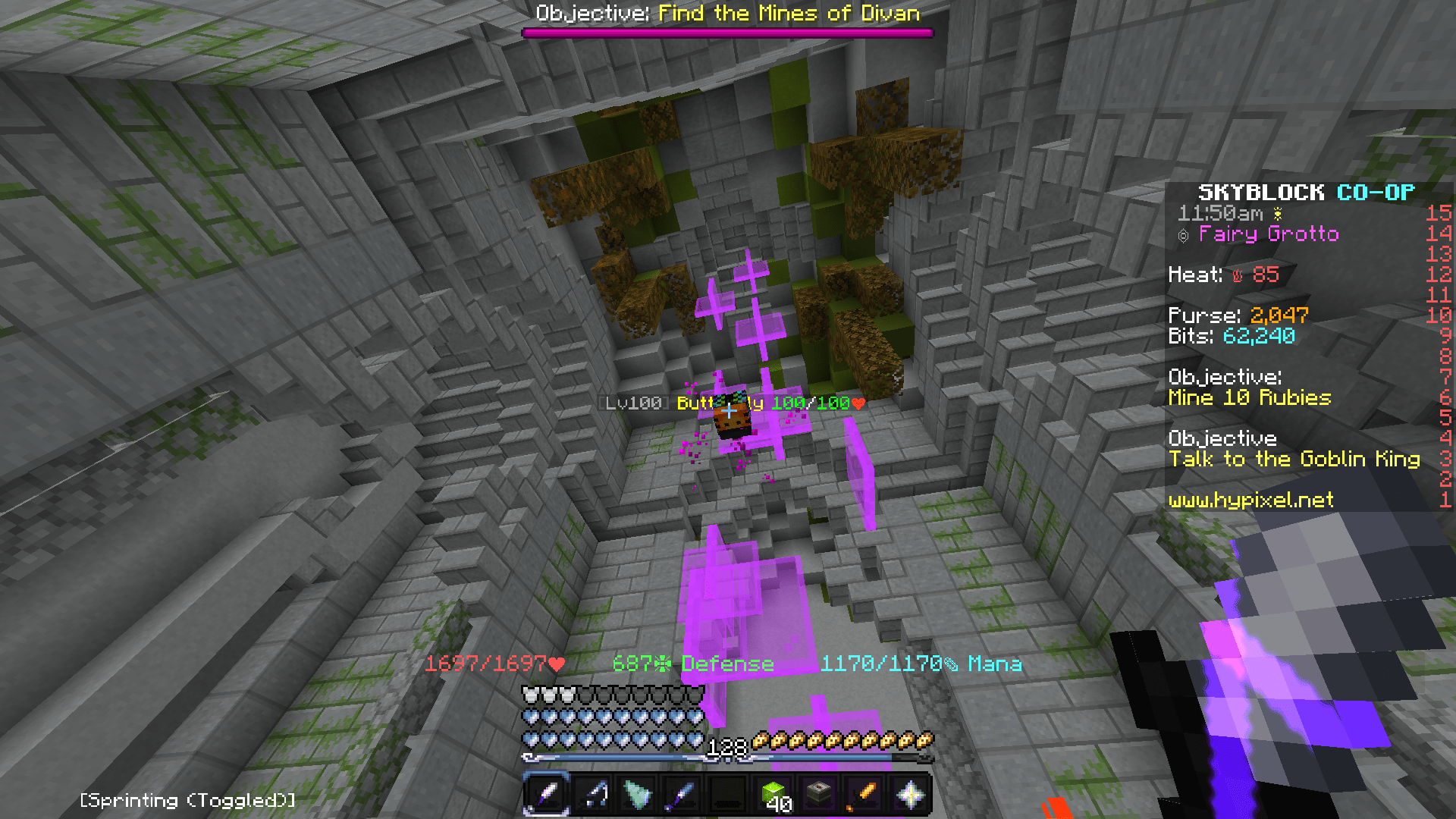 Butterfly in Fairy Grotto Hypixel Forums