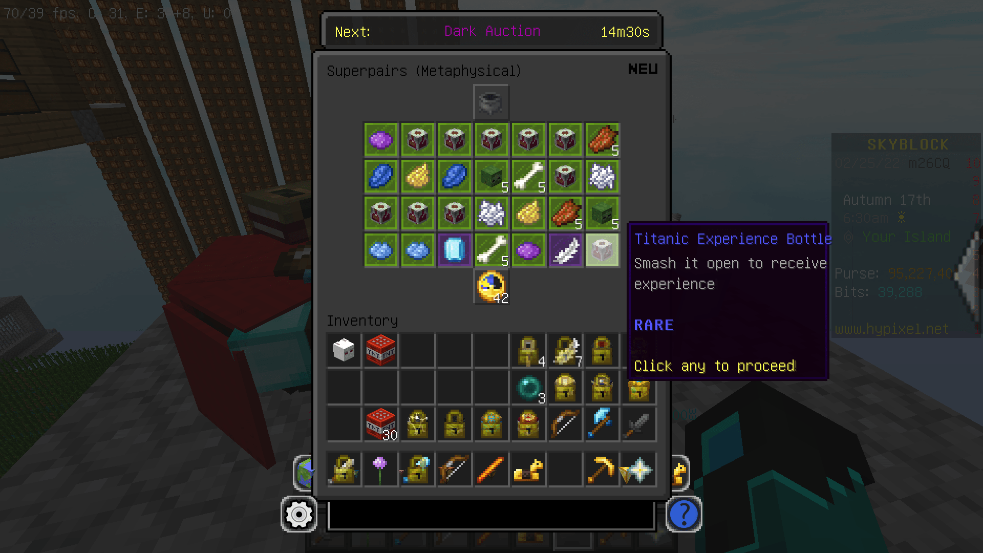 Top 33+ imagen hypixel skyblock titanic xp bottle abzlocal fi