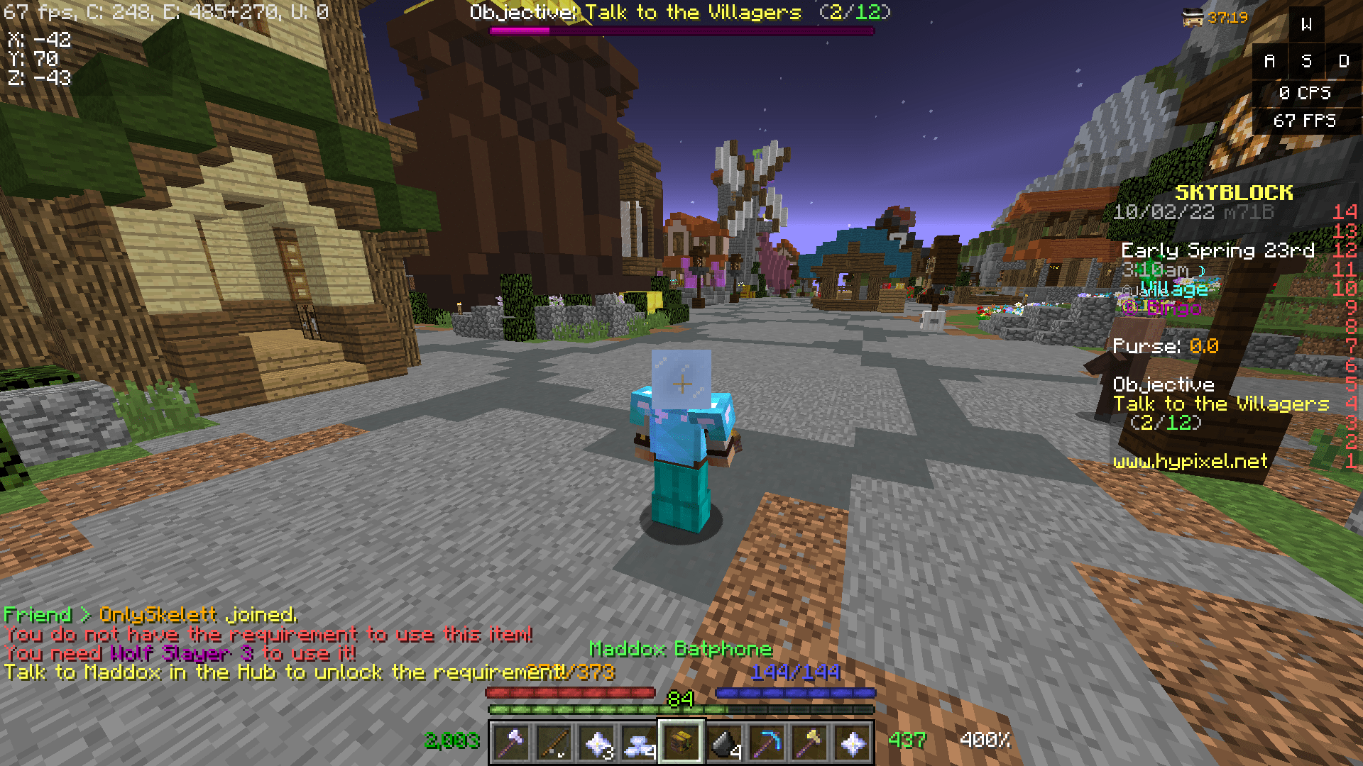 you still need wolf slayer 3 to use the maddox batphone on bingo so why