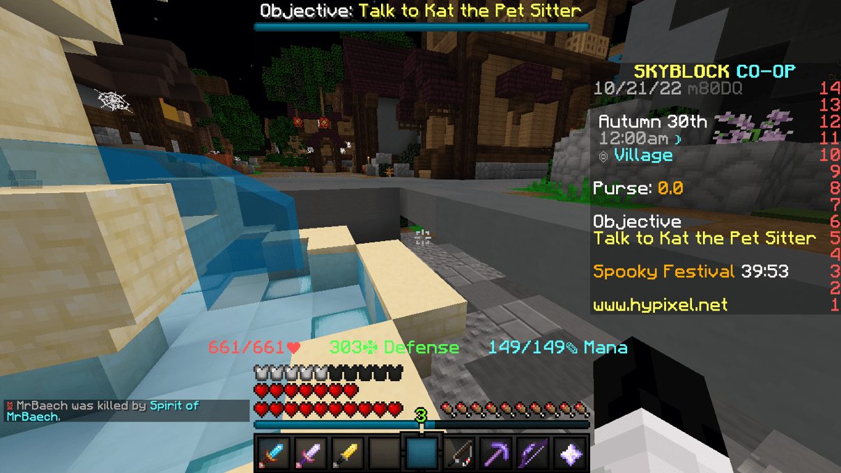 Skyblock Hub is Broken Hypixel Minecraft Server and Maps