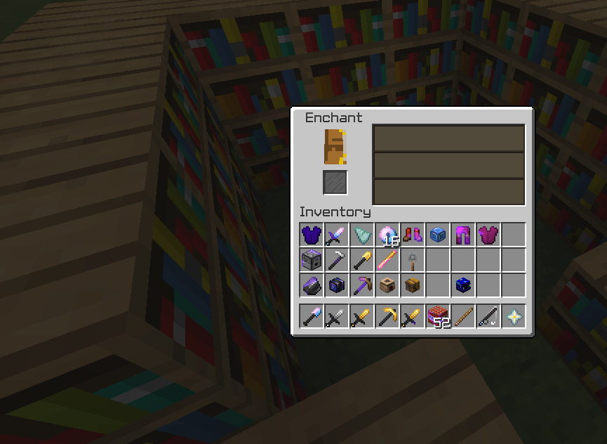 My enchanting table is weird help pls Hypixel Minecraft Server and Maps