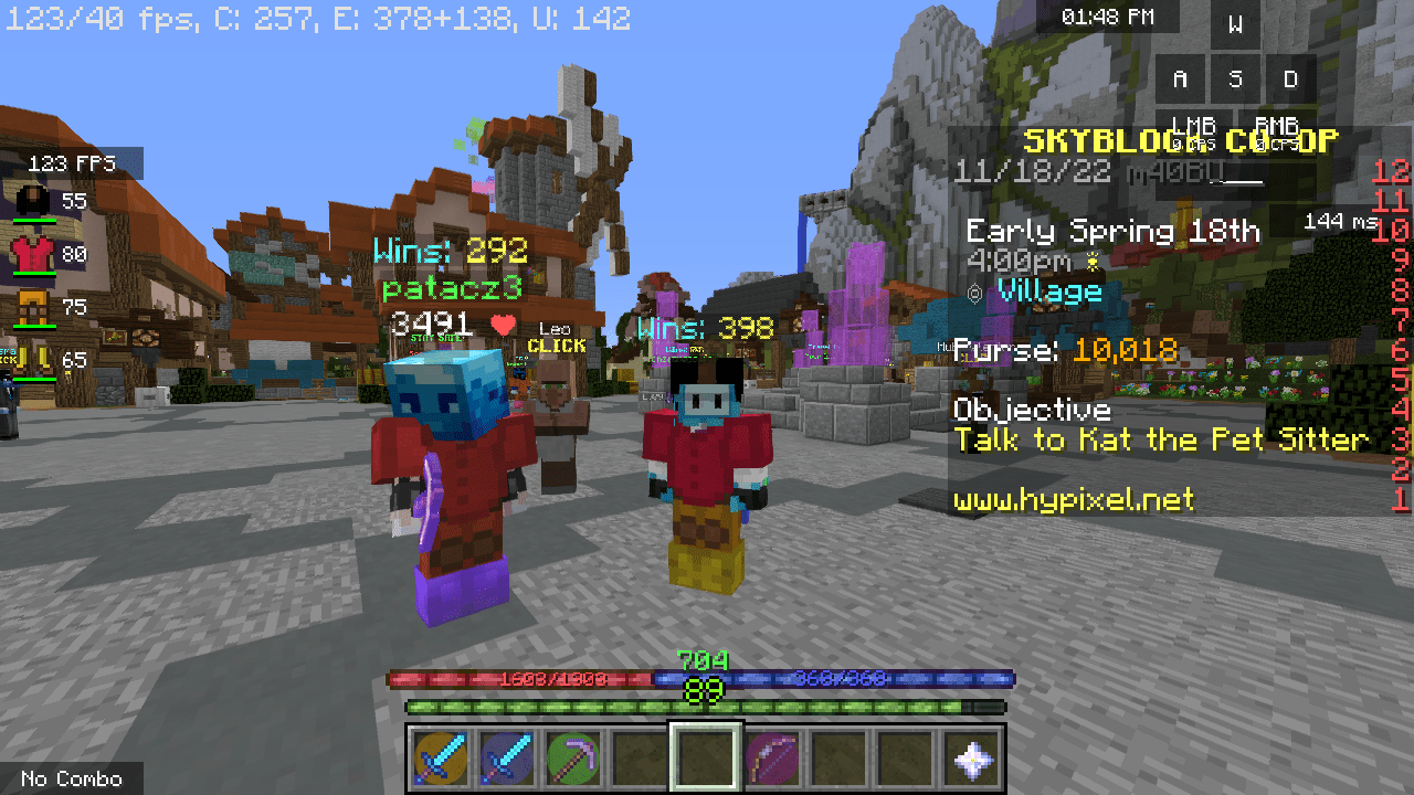 Why IS EVERYTHING BLUE??? Hypixel Forums