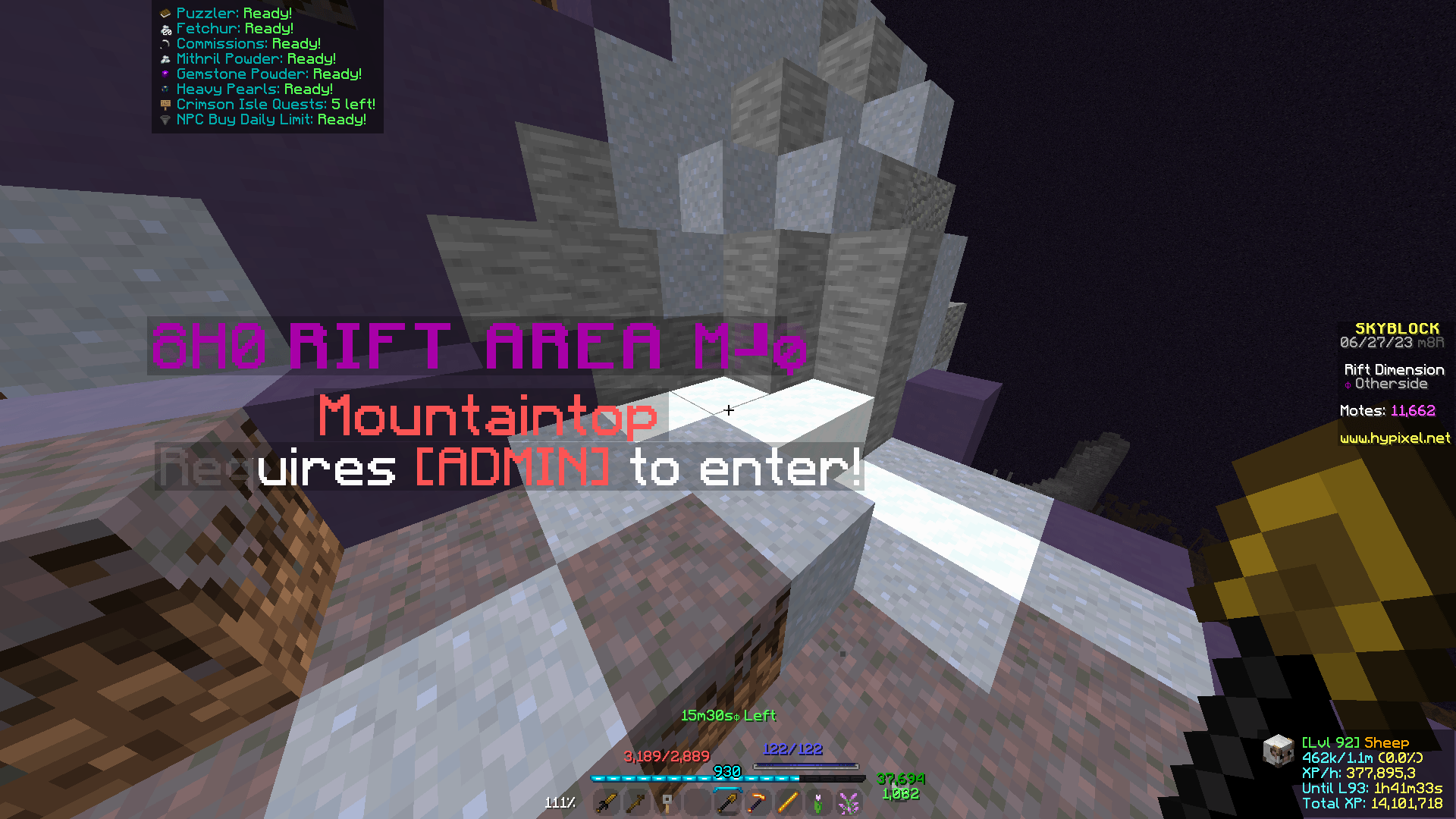 The rift: Mountaintop theory | Hypixel Forums