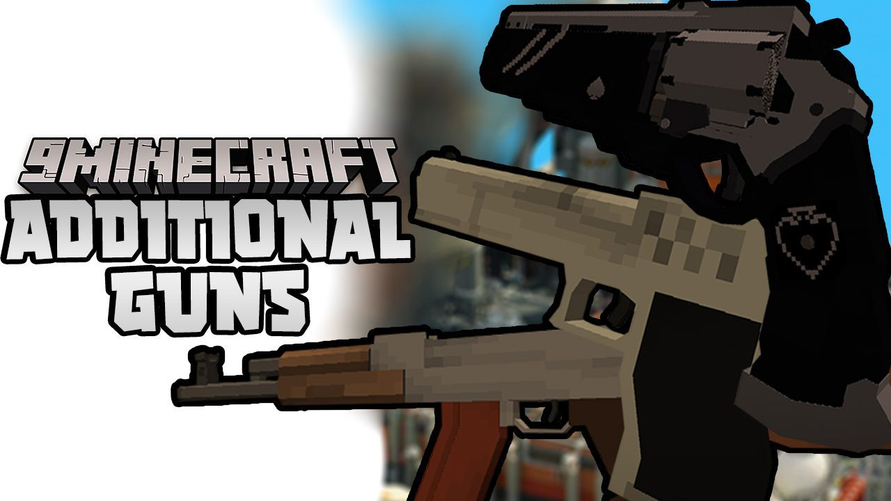 Additional Guns Mod (1.19.3, 1.19.2) Bring Firearms into the World