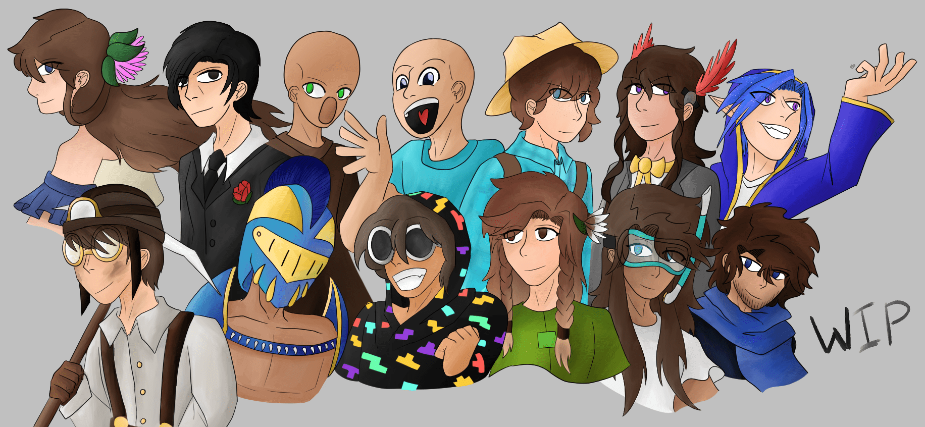 Fan Art Hypixel art contest entry WIP! (mayors) Hypixel Forums