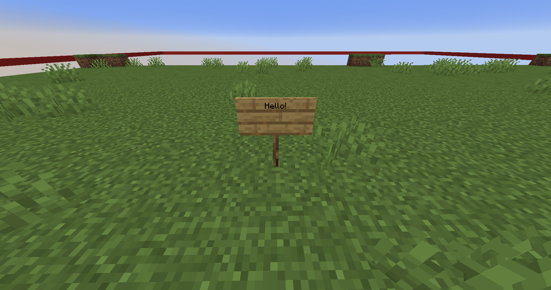 A Bug that removes sign's text Hypixel Minecraft Server and Maps