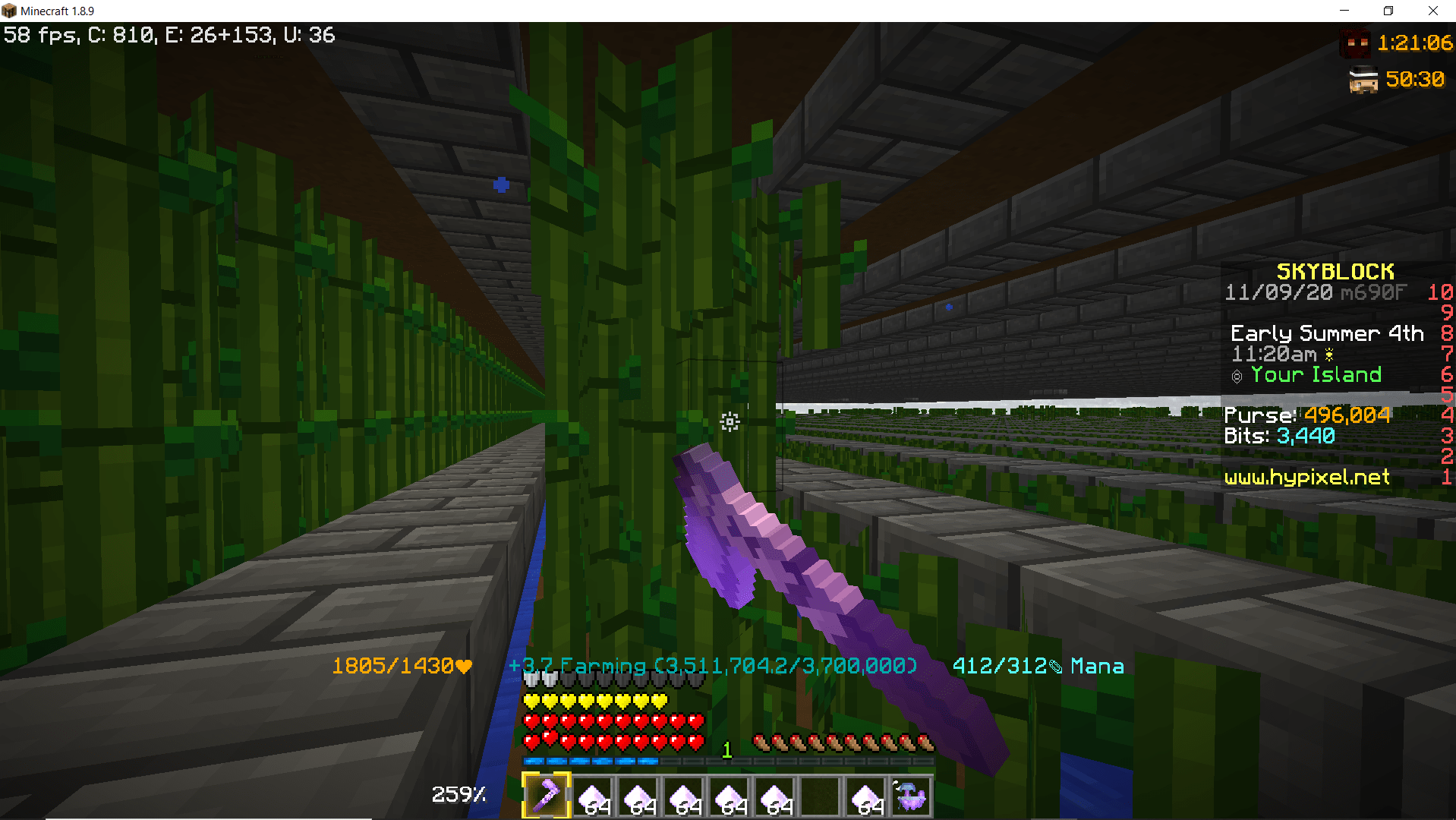 rework new hoes (visually) Hypixel Forums