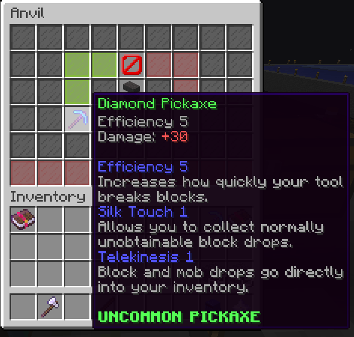Is Fortune not compatible with silk touch on a pickaxe? Hypixel Forums