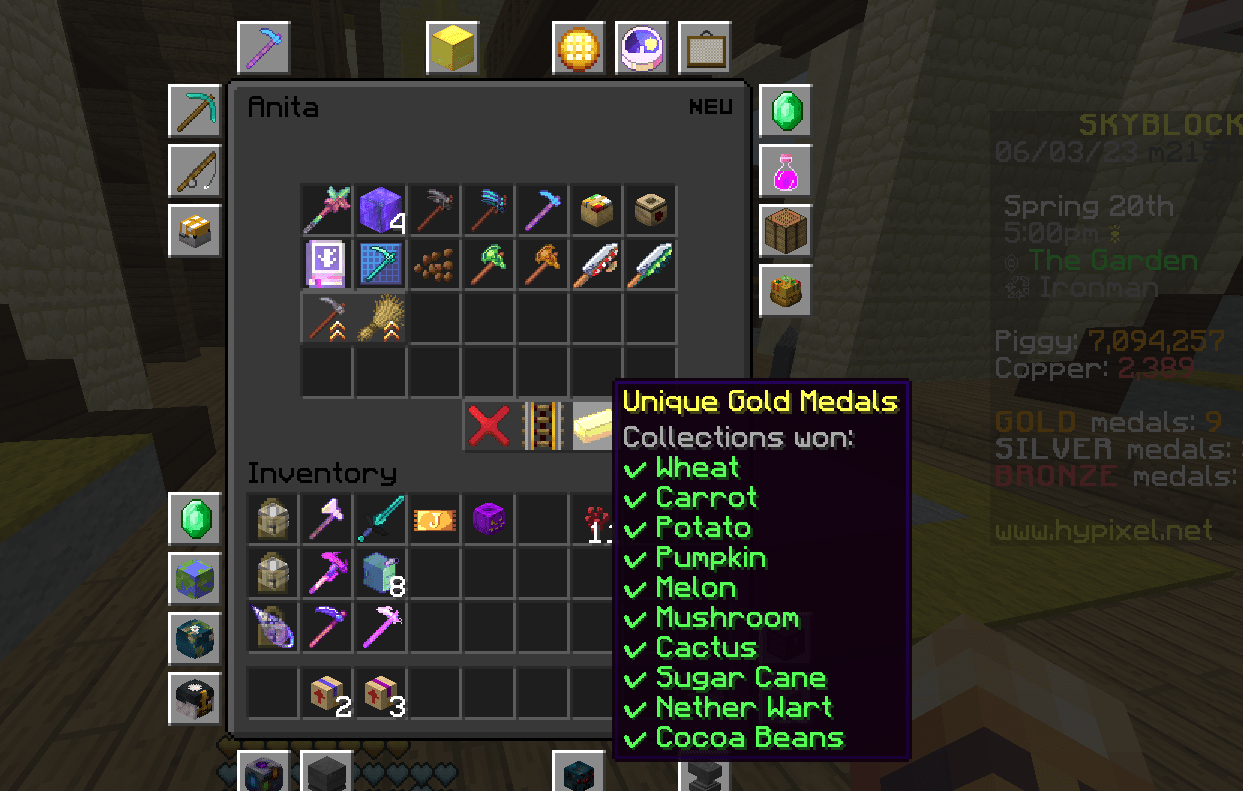 How are you meant to get Bronze medals in farming contests as an