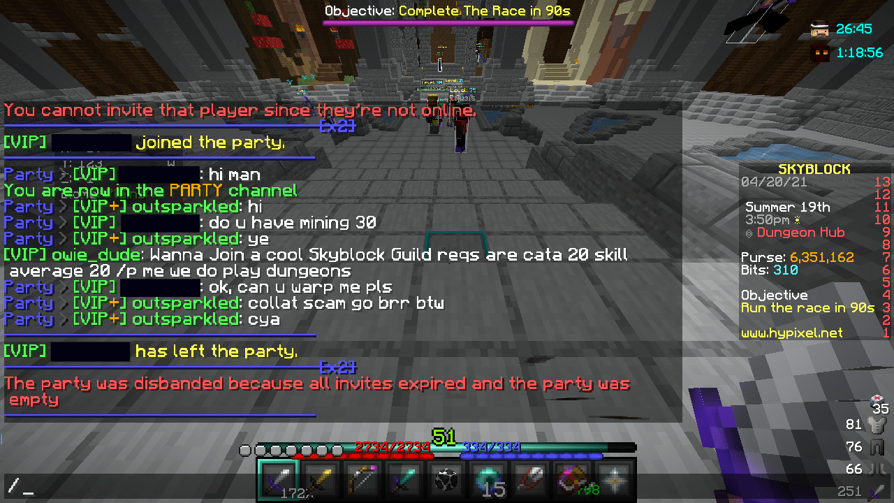 smh Hypixel Minecraft Server and Maps
