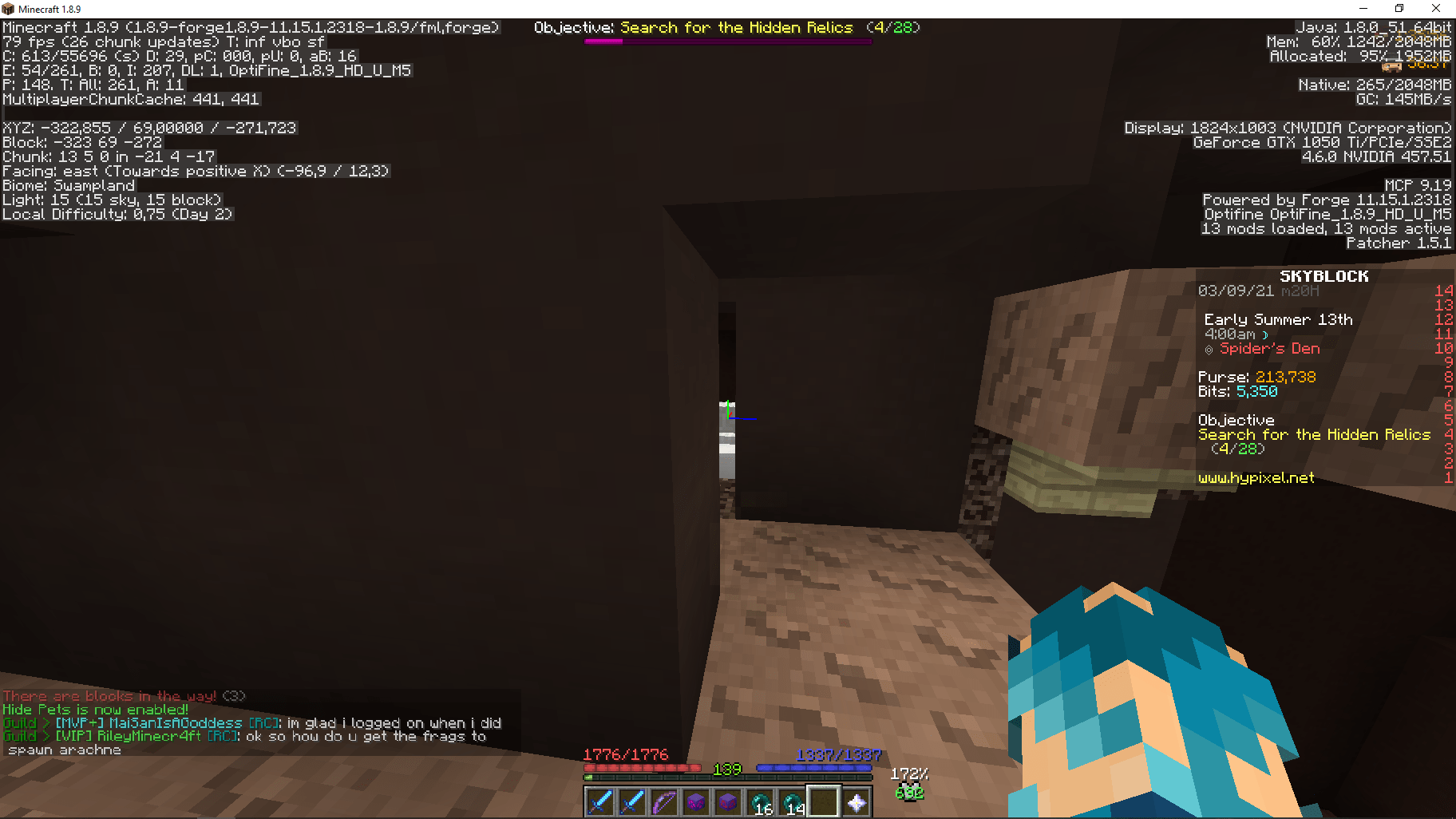 ALL RELICS LOCATION (Work in progress) Hypixel Forums