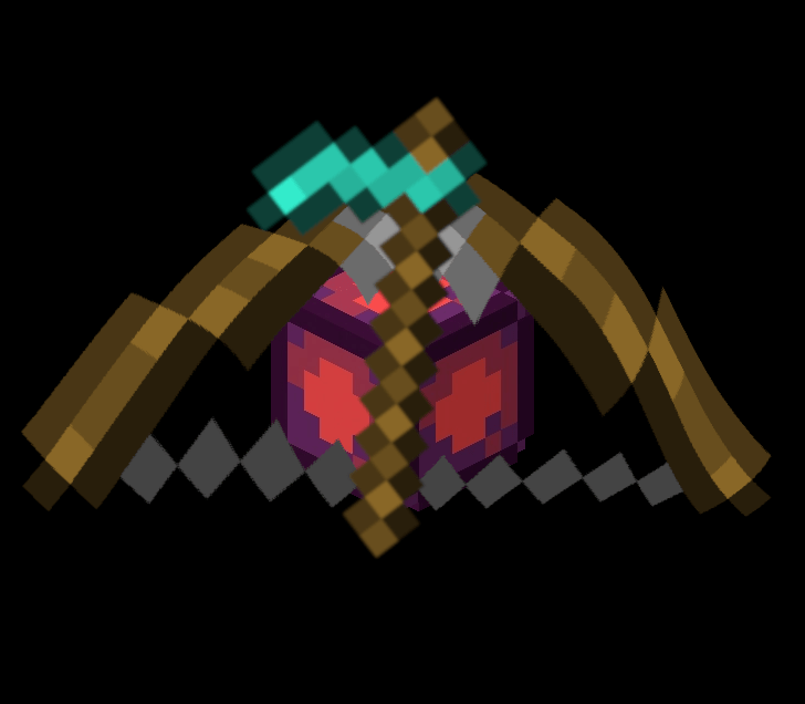 3 Legendary slayer items represent deathly hallows symbol. Hypixel