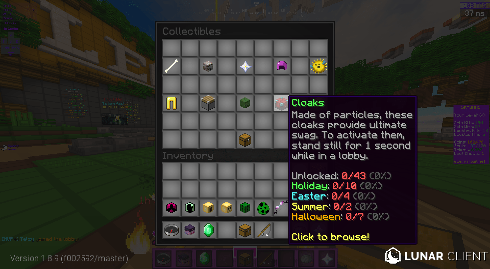 Hypixel Cloaks Hypixel Forums