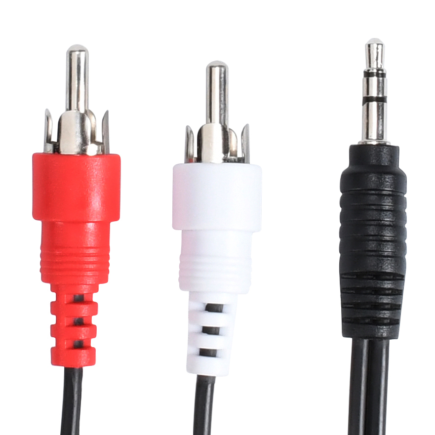Onn 3.5 Mm Aux To Rca Stereo Cable, Audio Y Adapter Cable