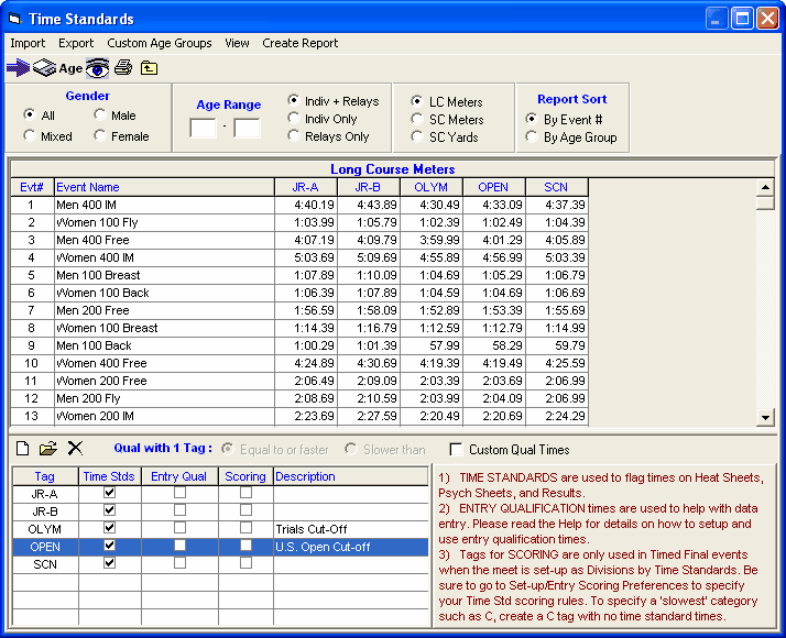 Setup and Use Time Standards