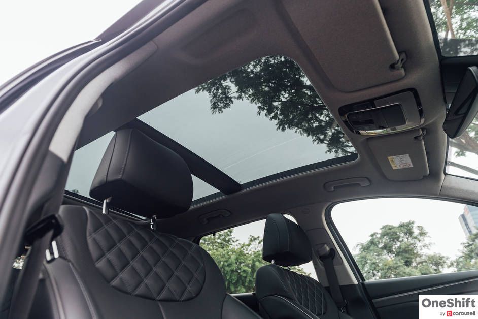 Hyundai Santa Fe Hybrid Sunroof Review The Jetsons' Family Hauler by
