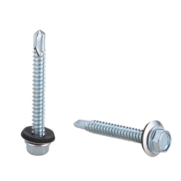 wafer head self drilling screw