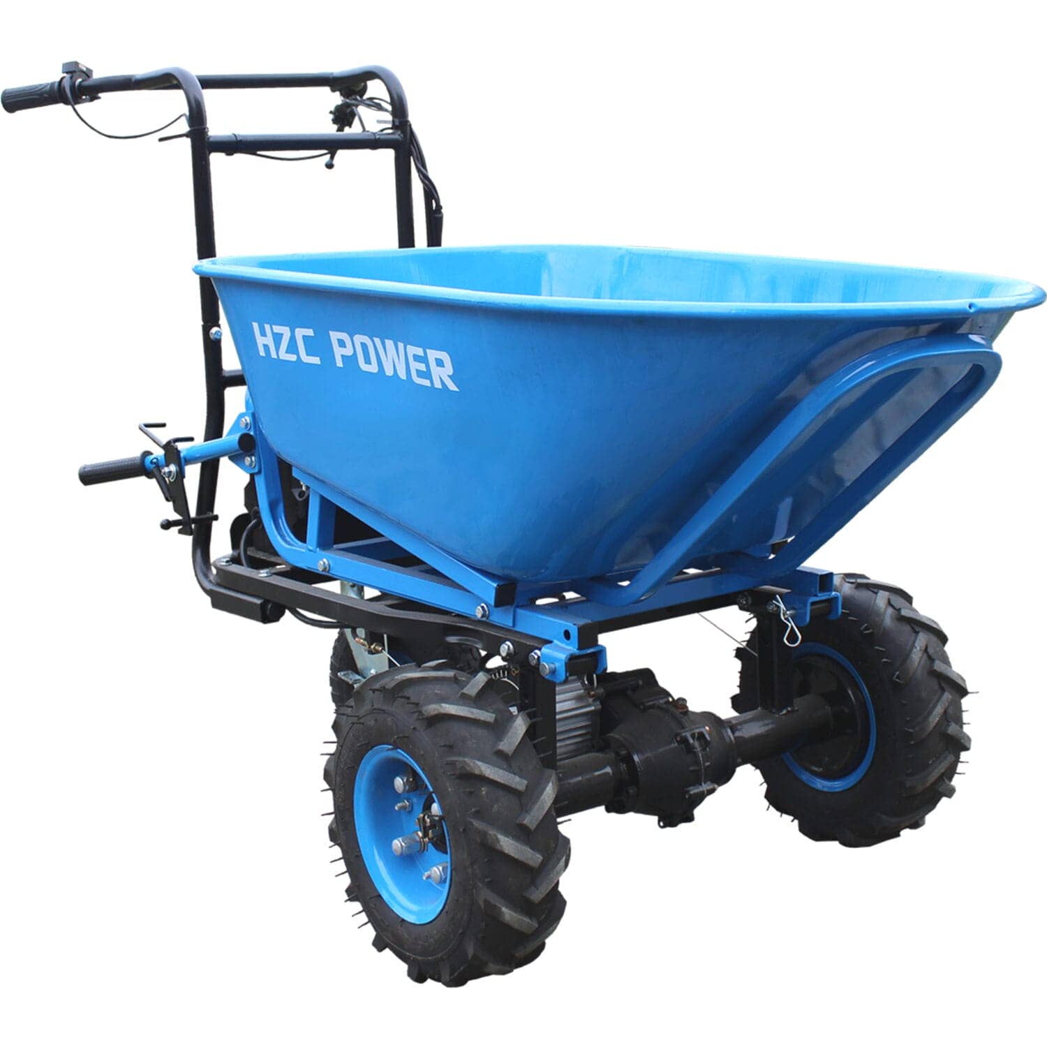 Landworks Electric SelfPropelled Wheelbarrow 24V 7Ah AGM Internal B