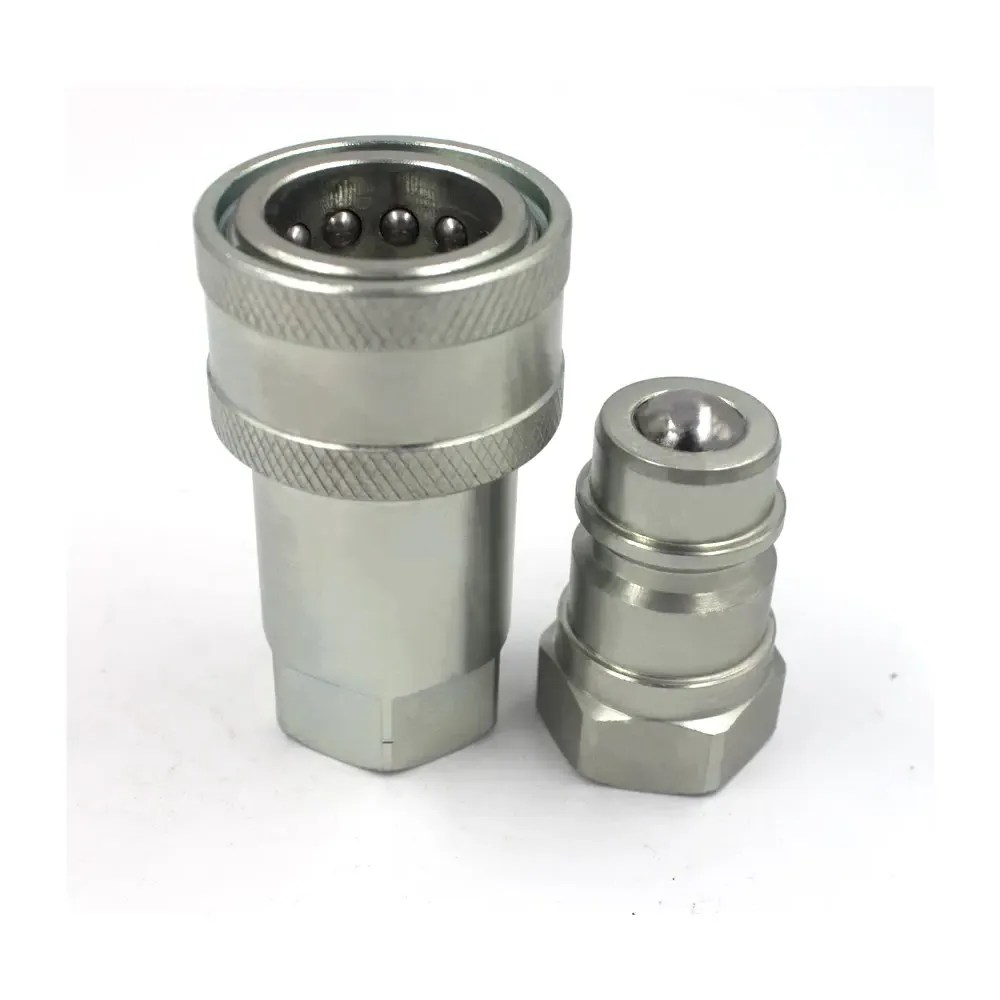 China KZE 1/2 inch NPT/BSP Thread female/male hydraulic quick coupling