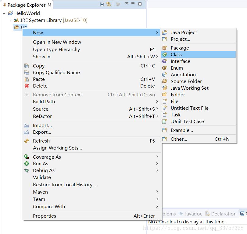 3.Eclipse创建第一个Java项目_create moduleinfo.java fileCSDN博客